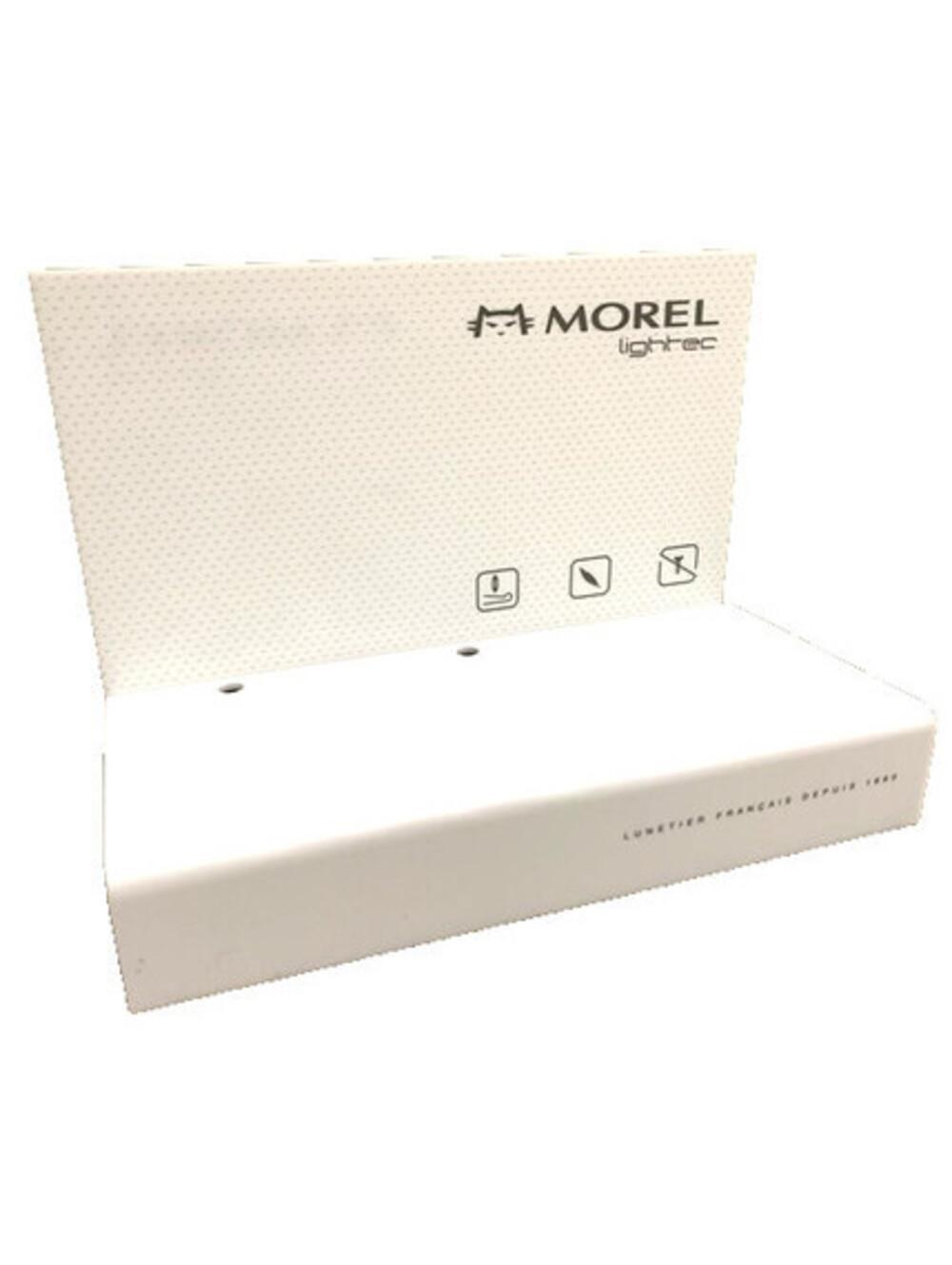 Morel Lightec Eyewear Display Stand Countertop Optical Frame Showcase Sign